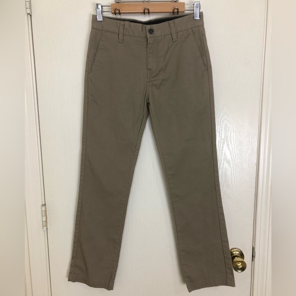 Volcom Vmonty Chino Style Pants Size 27/14y - Picture 1 of 10
